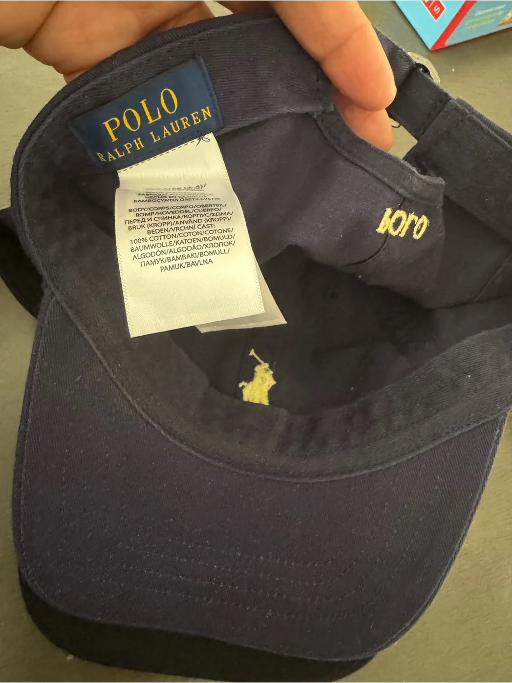 Polo by Ralph Lauren Trio Cotton Baseball Caps - Navy, Black, Olive